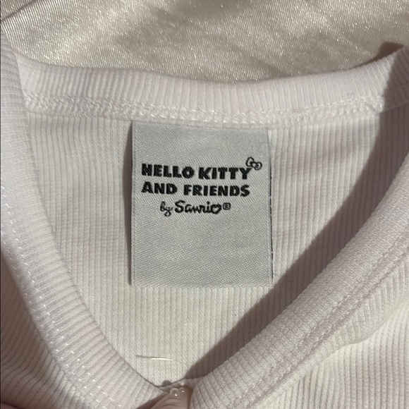 White Hello Kitty Kids Tank Top - Picture 4 of 5